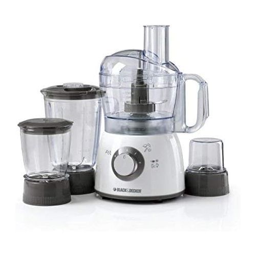  Black & Decker FX400BMG 400W Food Processor with Blender, Mincer & Grinder 220V (Not for USA - European Cord)