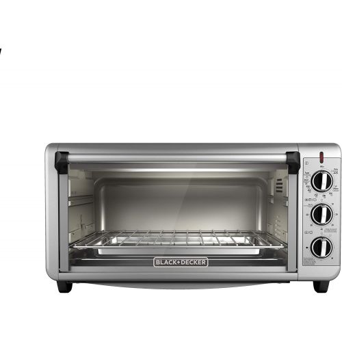  Black & Decker BLACK+DECKER TO3260XSBD Digital Extra-Wide Convection Oven, Stainless Steel