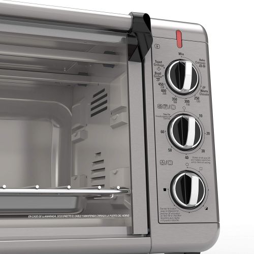  Black & Decker BLACK+DECKER TO3260XSBD Digital Extra-Wide Convection Oven, Stainless Steel