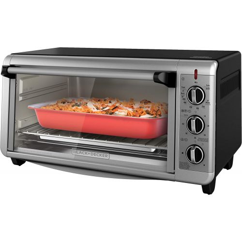  Black & Decker BLACK+DECKER TO3260XSBD Digital Extra-Wide Convection Oven, Stainless Steel