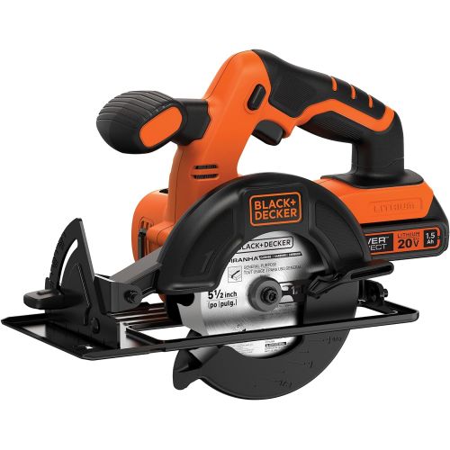  BLACK+DECKER 20V MAX* POWERCONNECT 5-1/2 in. Cordless Circular Saw (BDCCS20C)