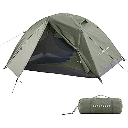  Blackdeer Archeos 2P Outdoor Backpacking Camping Tent, Lightweight Windproof Waterproof 2 Person 4 Season Tents for Hiking Trekking Travelli