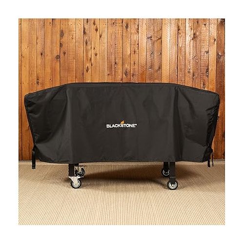  Blackstone 1528 600D Polyester Heavy Duty Flat top Gas Grill Cover, Water Resistant Exclusively Fits 36