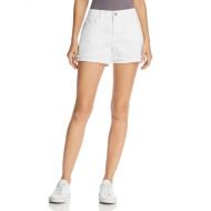 BLANKNYC Cuffed Denim Shorts in Greate White