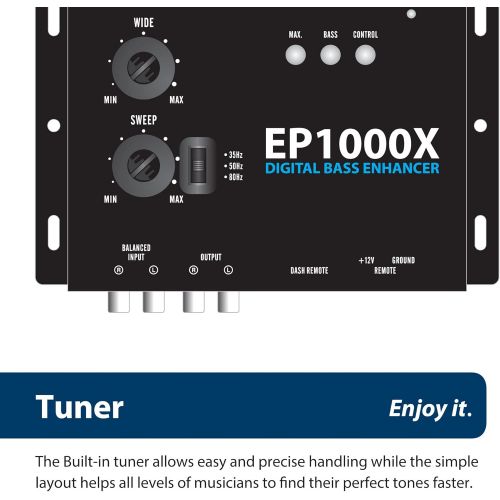  Blaupunkt EP1000X Digital Bass Enhancer Bass Note Restorer