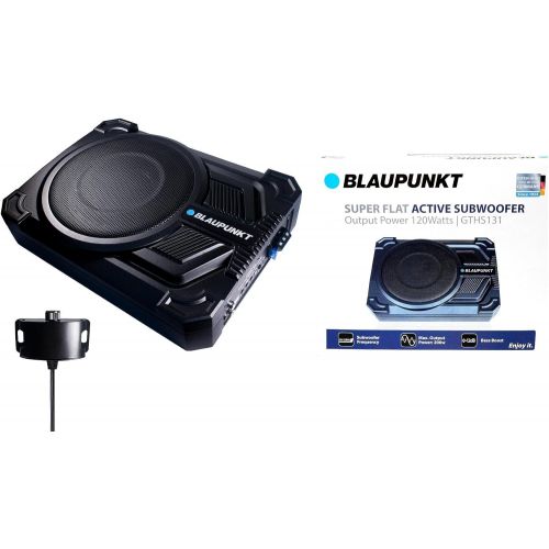  BLAUPUNKT GTHS131 200W 10 CAR Under SEAT Super Slim Powered SUBWOOFER Enclosed