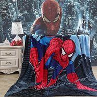 BLAZE Blaze Childrens Cartoon Printing Blanket Coral Fleece Blanket 59 by 79 (Spider-Man)