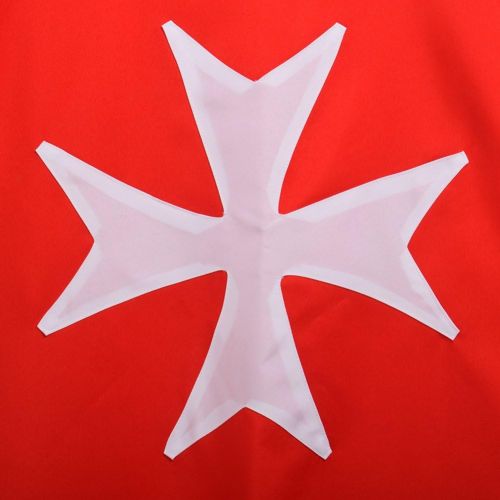  BLESSUME Medieval Knight Tunic Cosplay Costume Top with Cross