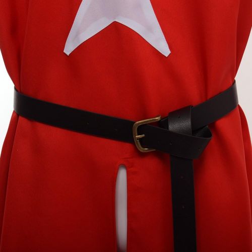  BLESSUME Medieval Knight Tunic Cosplay Costume Top with Cross