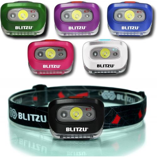  BLITZU Headlamps for Adults, Camping Accessories Clearance, Camping Gear and Equipment, Head Lamp to Wear, Head Flashlight, Camping Essentials for Family, Camper, Kids, Adults, Hea