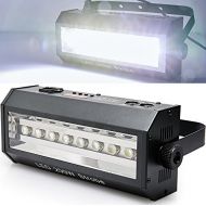 BLMART 200W Strobe Light, DMX/Sound control 25Wx 8 LED Strobe Lamp Party Disco DJ Bar Light Show Projector Stage Lighting (200W)