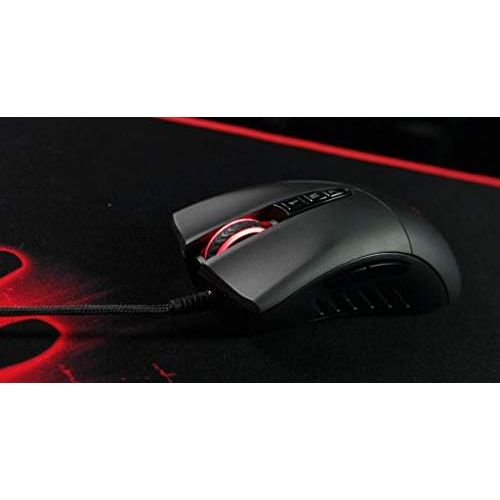  Bloody SP30 Ergonomic Optical Switch Gaming Mouse - Fastest Mouse Switch in Gaming - Enthusiast Grade 3360 Sensor - 8 Programmable Buttons - Non-Slip Rubberized Black - 12,000 DPI