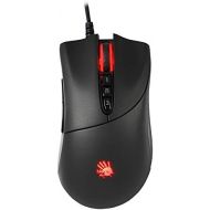 Bloody SP30 Ergonomic Optical Switch Gaming Mouse - Fastest Mouse Switch in Gaming - Enthusiast Grade 3360 Sensor - 8 Programmable Buttons - Non-Slip Rubberized Black - 12,000 DPI