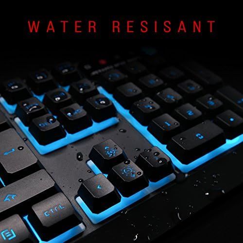  Bloody B188 8-Key Light Strike (LK) Optical Mechanical Gaming Keyboard ? Tri-Color LED Backlit ? Smooth/Linear Black Switch