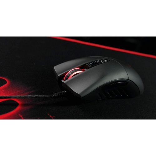  [아마존베스트]Bloody SP30 Ergonomic Optical Switch Gaming Mouse - Fastest Mouse Switch in Gaming - Enthusiast Grade 3360 Sensor - 8 Programmable Buttons - Non-Slip Rubberized Black - 12,000 DPI