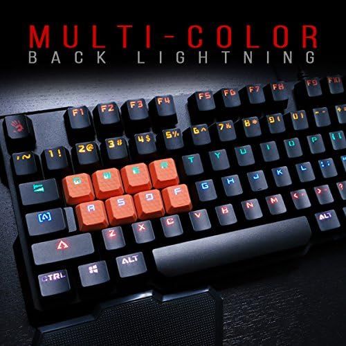  BLOODY Bloody B720 Light Strike LK Optical Mechanical Gaming Keyboard - Neon LED Backlit - LK Black Switches