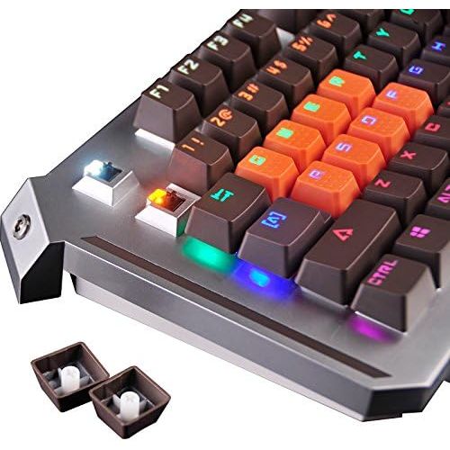  BLOODY Bloody B720 Light Strike LK Optical Mechanical Gaming Keyboard - Neon LED Backlit - LK Black Switches