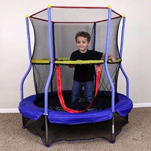  BLOSSOMZ Skywalker Bounce-N-Learn Trampoline, 55 Round