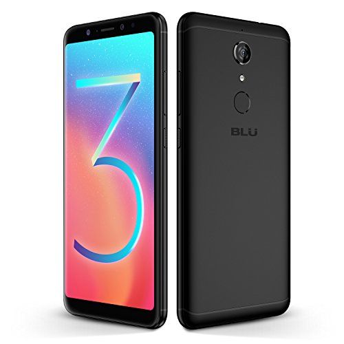  BLU Vivo XL3 Plus - 6.0” HD+18:9 Display Smartphone with Qualcomm Snapdragon  Black