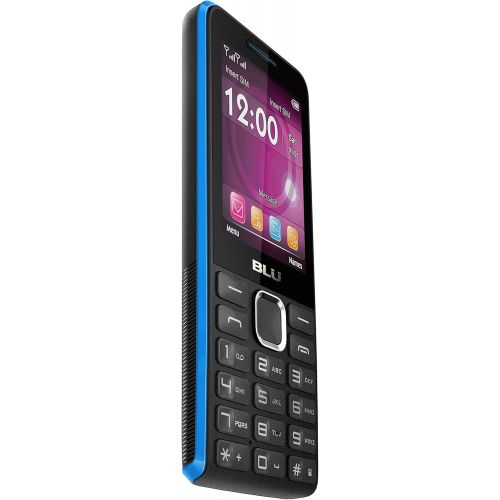  BLU Tank II T193 Unlocked GSM Dual-SIM Cell Phone wCamera and 1900 mAh Big Battery - Unlocked Cell Phones - Retail Packaging - Black Blue