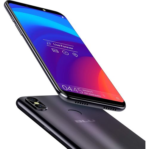  [아마존베스트]BLU Studio Mega 2018-6.0” HD Unlocked Smartphone with Dual Main Camera -Black