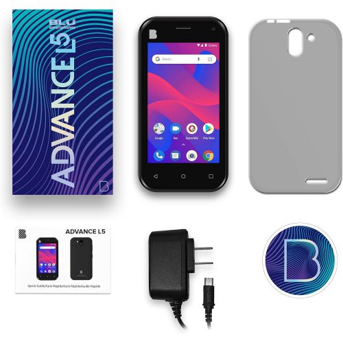  [아마존베스트]BLU Advance L5 -Unlocked Dual Sim, 16GB -Black