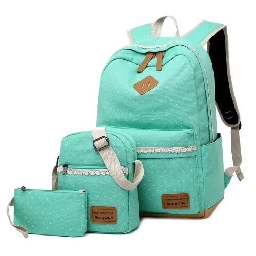  BLUBOON School Backpack for Boys Teens Bookbag Travel Daypack Kids Girls Lunch Bag Pencil Case