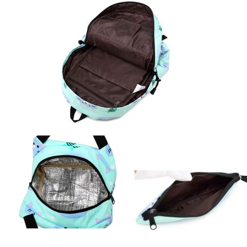  BLUBOON School Backpack Travel Laptop Bookbags Schoolbag for Kids Teens High School