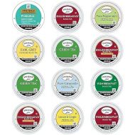 BLUE RIBBON, Twinings K Cups Tea Sampler Box (12 Count) 9 Flavors Variety Sampler Pack for English Black Green Herbal Decaffeinated Tea and more Gift for Tea Lovers Women Men Friends Family