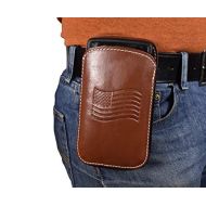 BLUE STONE SAFETY iPhone 7 holster, iPhone 8 Leather Belt Clip Case| Premium Leather Belt Clip Holster| iPhone 6, iPhone 6s, iPhone 7, iPhone 8, Galaxy S7, S6, S6 Edge|All American Indestructible Le