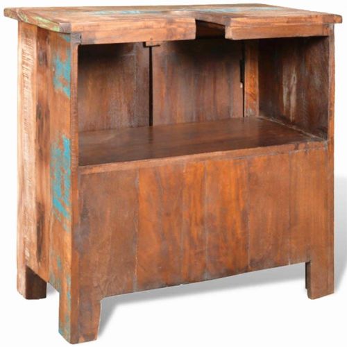  Bathroom Vanity Cabinet and Bathroom Vanity Mirror Reclaimed Solid Wood 24 x 12 x 24 (W x H) by BLUECC