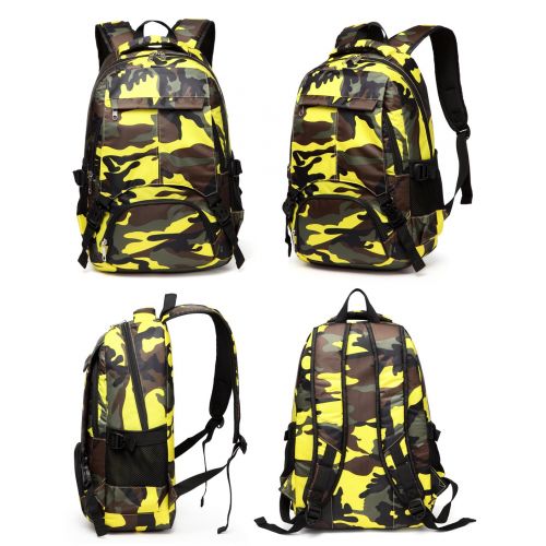  BLUEFAIRY Boys Backpacks for Kids Kindergarten Camo Elementary School Bags Waterproof Lightweight Gifts Presents for Kids (Camouflage Blue)