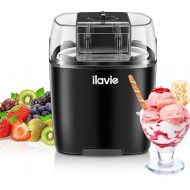 Ice Cream Maker, Mix-ins, Milkshakes, Frozen Yogurt, Sorbet, Gelato Soft Serve Machine with Auto Shut-off Timer, 1.5 Quart Container & Lid Removable Inner Bowl, Gifts for Kids Home