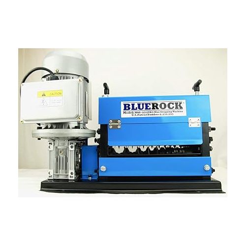  BLUEROCK Tools Model MWS-808PMO Wire Stripping Machine Copper Cable Stripper