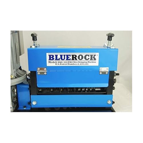  BLUEROCK Tools Model MWS-808PMO Wire Stripping Machine Copper Cable Stripper