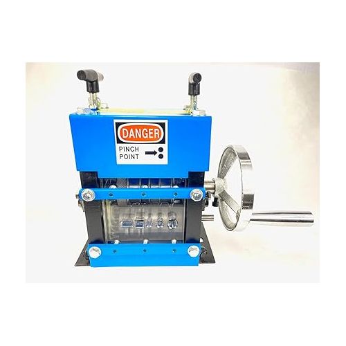  BLUEROCK Tools MWS-83MD Compact Manual Recycling Wire Stripping Machine Copper Stripper