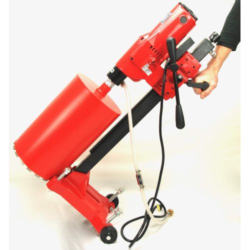  [아마존베스트]10 BLUEROCK Z-1RB CORE DRILL 2 SPEED W/STAND & ROLLING BASE + 2 FREE BITS UP TO 10