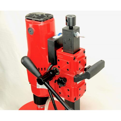  [아마존베스트]10 BLUEROCK Z-1RB CORE DRILL 2 SPEED W/STAND & ROLLING BASE + 2 FREE BITS UP TO 10