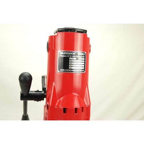  [아마존베스트]10 BLUEROCK Z-1RB CORE DRILL 2 SPEED W/STAND & ROLLING BASE + 2 FREE BITS UP TO 10