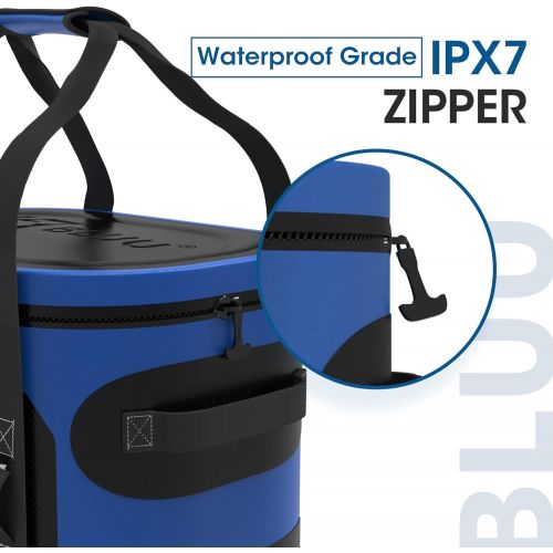  BLUU 20/25/35 Quart Cooler Backpack, Leakproof Insulated Cooler Bag with HydroLock Zipper