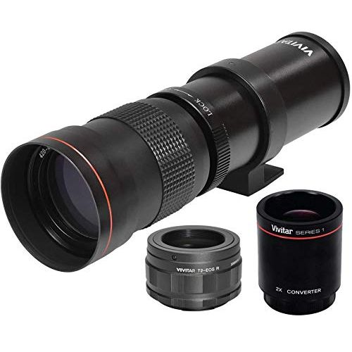  BM Premium High-Power 420-1600mm f/8.3 Manual Telephoto Zoom Lens for Canon EOS R, EOS R5, EOS R6, EOS RP Digital Cameras