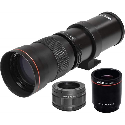  BM Premium High-Power 420-1600mm f/8.3 Manual Telephoto Zoom Lens for Canon EOS R, EOS R5, EOS R6, EOS RP Digital Cameras