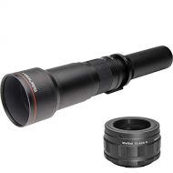 BM Premium High-Power 650mm-1300mm f/8 Manual Telephoto Lens for Canon EOS R, EOS R5, EOS R6, EOS RP Digital Cameras