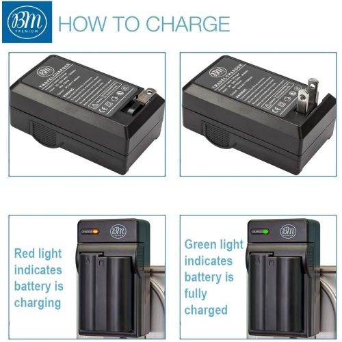  BM Premium NP-W235 Battery and Battery Charger for FujiFilm X-T4 Digital Camera