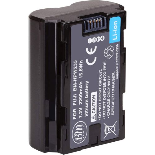  BM Premium NP-W235 Battery for FujiFilm X-T4 Digital Camera