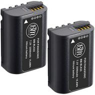 BM Premium 2 Pack of DMW-BLK22 Replacement Batteries for Panasonic Lumix DC-S5, GH5 II Digital Cameras