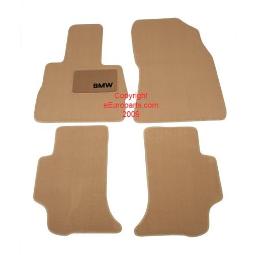  BMW Genuine Beige Floor Mats for E53 - X5 SERIES ALL MODELS SUV (1999 - 2006), set of Four