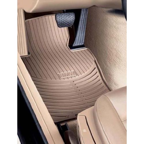  BMW Genuine Rubber Mat Beige Front E46 325xi 330xi Xi Models Only