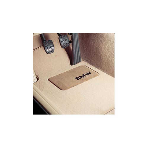  BMW Carpeted Floor Mats with BMW Lettering / Beige. 2007-2012 328xi & 335xi Coupes.