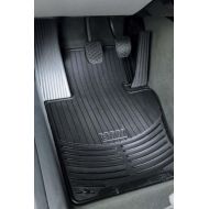 BMW E39 5 Series Genuine Factory OEM 82550151196 All Season Black Front Floor Mats 525i 528i 530i 540i 1997 - 2003 (set of 2 front mats)